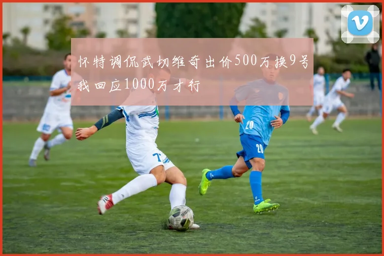 怀特调侃武切维奇出价500万换9号我回应1000万才行